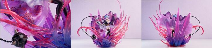 クリスタルドレスの柄が美しい!『Re:ゼロから始める異世界生活』"鬼レム"フィギュアの新カット公開
