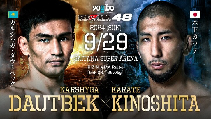 RIZIN.48（ライジン48）結果速報・対戦カード・大会情報