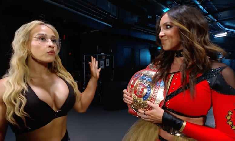 そんなことより“腕が太すぎる”…ムキムキ超新星女子レスラーの規格外ボディに「合成？」「遠近法がおかしい」ファン騒然