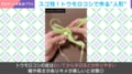 自然素材が芸術に…夏野菜の皮から“優美な姉様人形”が誕生「和紙かと見間違うほど」「発想も技術も素晴らしい！」究極の草花あそびに感嘆の声