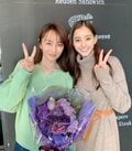 矢田亜希子、新木優子との2ショット披露「卵かと思うほどの小顔!」
