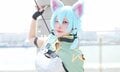 挑战一直以来都想尝试的《刀剑神域》诗乃Cosplay！