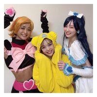 “プリキュア仮装”の藤田ニコル・池田美優・越智ゆらのにファン胸熱