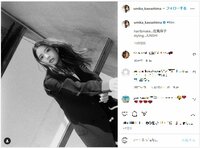 川島海荷の魅力漂うモノクロショットに「可愛いと綺麗の融合」「やっぱり美女」と絶賛の声