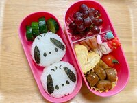 江原千鶴『簡単ポチャッコ弁当☆』