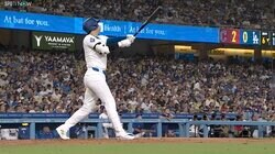 これでよく入ったな！ 大谷翔平の驚愕アーチに観客も“口ポカーン” 「角度38度だったw」カメラが捉えた特等席の衝撃光景