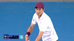 どんだけ続くんだ！？ 錦織圭、珠玉の“16ショット”ラリーにアリーナ沸騰！世界に見せた底力「さすが」「神ラリー」
