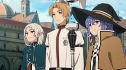 The family welcomes Roxy as the second wife... The "Rudeus Adolescence Arc" begins! Preview screenshots released for Episode 3 of "Mushoku Tensei: Jobless Reincarnation III"