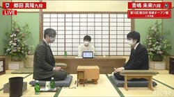 郷田真隆九段 対 青嶋未来六段 本戦出場かけ対局開始／将棋・朝日杯