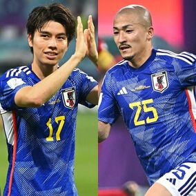 「めっちゃ面白い」「おちゃめ」田中碧がしつこい“いじり”！ 前田大然の丸坊主頭にタグ付けを繰り返し…仲良しコンビのやり取りが話題！【W杯】