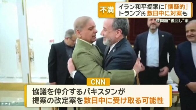 協議を仲介するパキスタン