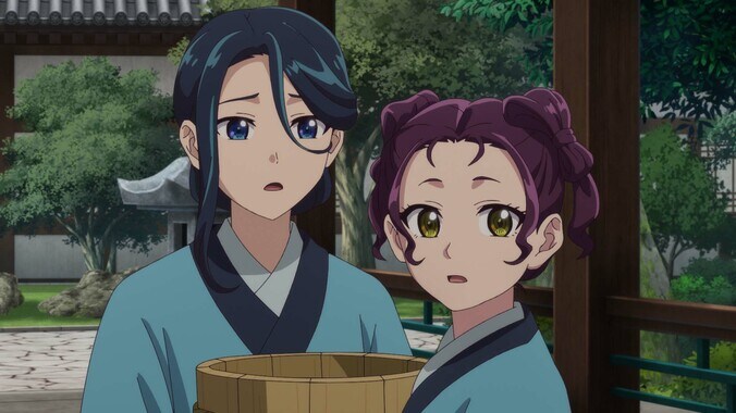 アニメ「薬屋のひとりごと」45話場面カット 翠苓、楼蘭