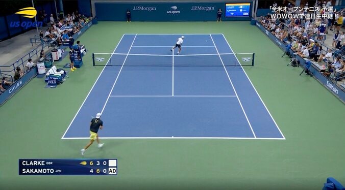 全米OPで20歳のサムライが「スーパーパス！」 逆転勝利を引き寄せた“会心のパッシングショット”に場内どよめき 3枚目