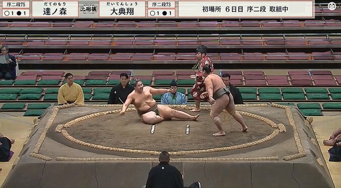 突如、崩れ落ちた達ノ森