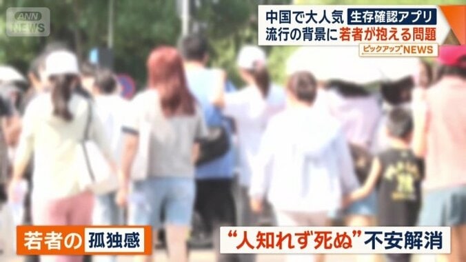 人知れず死ぬことへの不安解消の現れ