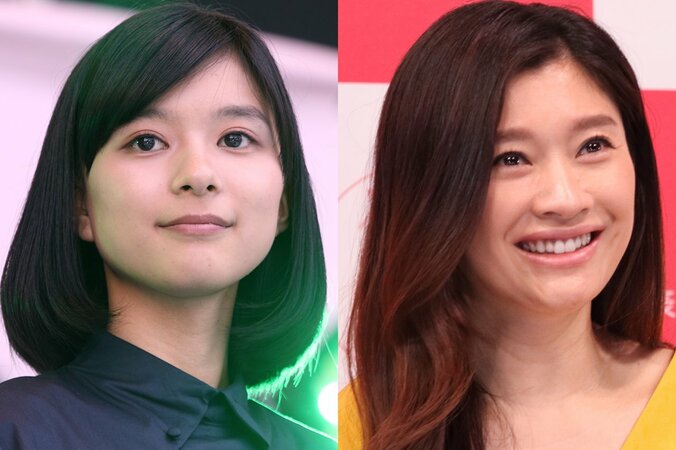 「永久保存版」芳根京子、篠原涼子と顔交換！？　『累』×『SUNNY』パロディポスターに反響 1枚目