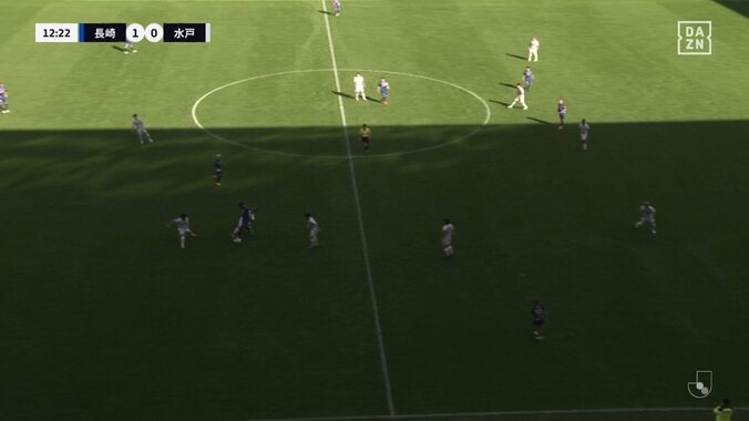 「ネイマールばり」「流石のキープ力」J２得点王、3人に囲まれて転倒→まさかの“5回転”が話題に 元日本代表は「技術ですよね」 3枚目