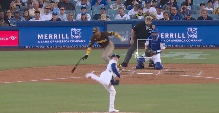 【写真・画像】球場騒然！ 山本由伸のボールで“想定外のハプニング”「怖すぎる」捕手が振り返った… 審判が大変なことになる「めっちゃ痛そう」　1枚目