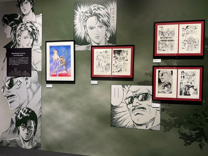 [Photos/Images] The 100-Ton Hammer You Can Actually Hold Appears! Exhibition Report on "City Hunter Grand Original Art Exhibition" 28th