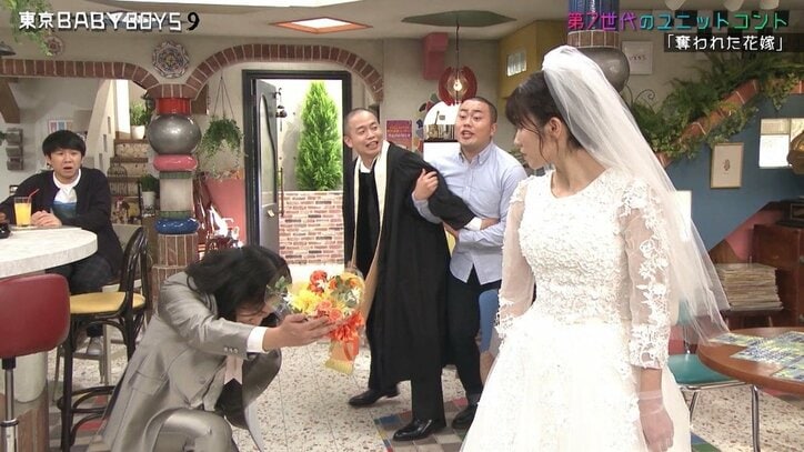 AKB48横山由依 “奪われた花嫁”に! テンション大暴走で「めちゃくちゃ面白い」「最高」の声