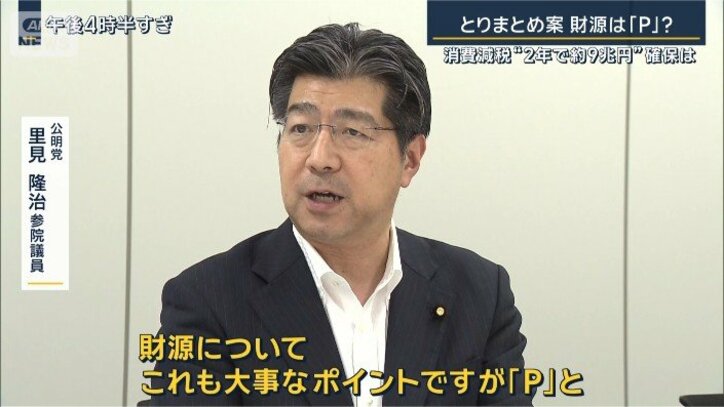 公明党　里見隆治参院議員