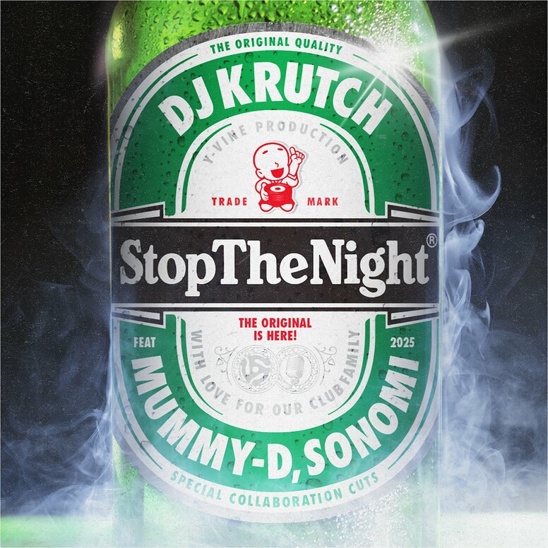 DJ KRUTCHがMummy-DとSONOMIを迎え、 新曲「Stop the Night feat. MUMMY-D & SONOMI」を発表！