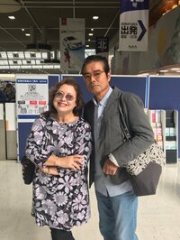 キャシー中島『夫婦2人で出発です』