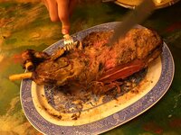 野沢直子『まんがの肉なラム40センチ。笑笑』