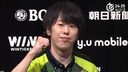 勝利の施術、見事完遂！ドクター雀士・渡辺太 超接戦で逆転満貫ツモ 個人2連勝&チーム同日2勝「すごく恵まれている」／麻雀・Mリーグ