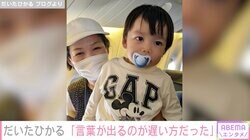 だいたひかる「言葉が出るのが遅い方だった」2歳長男の発達スピードへの思いを明かし共感の声