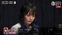 やっぱり“サクラ姫”には笑顔が似合う！！岡田紗佳、有終のダブルピースと最高スマイル／麻雀・Mリーグ