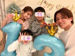 杉浦太陽、次男・昊空くんのバースデーパーティーを開催「13歳はどんな一年になるかなぁ」