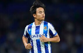 ソシエダMF久保建英、頭でアシストに地元紙も高評価「目立たないようにすることは考えられなかった」