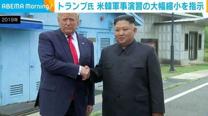 トランプ大統領と金正恩総書記