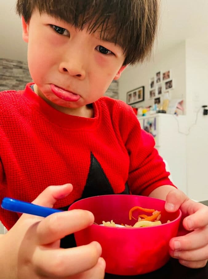 ココリコ・遠藤の妻、息子から拒絶された料理「子供って正直」 1枚目