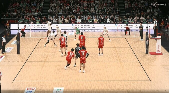 驚きのバナナサーブ