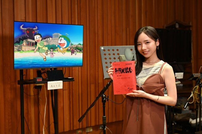 【写真・画像】アニメ『ドラえもん』ゲスト声優に齊藤京子が決定！古代ギリシャ”吟遊詩人”役で歌を披露「発声も歌い方もいつもと違う」　4枚目