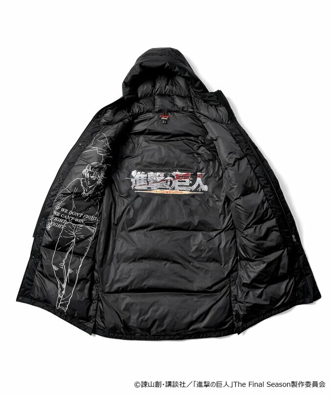 【写真・画像】壁の巨人が寝袋に！『進撃の巨人』とNANGAがコラボ、限定アイテム全7型が予約販売受付中　3枚目