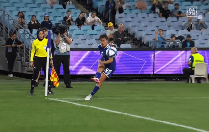 CKを蹴る谷川萌々子