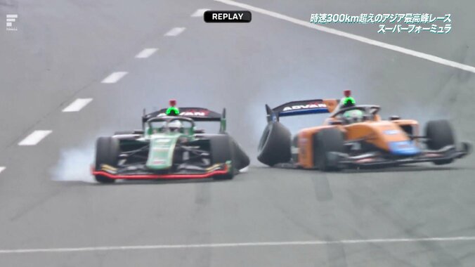 時速300キロ超の直線で“車が浮き上がる”…F1も開催した名コースでカメラが捉えた衝撃の「危機一髪」 2枚目