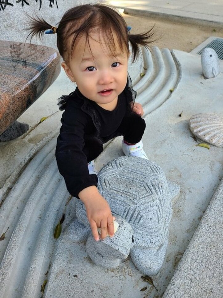 小原正子、1歳半の娘の成長を実感「離れてしまう日はいつかなー」