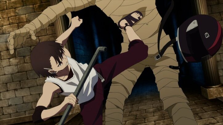 アニメ『ナカノヒトゲノム【実況中】』第6話、先行カット解禁　“嘘が許されない遺跡”の中には…