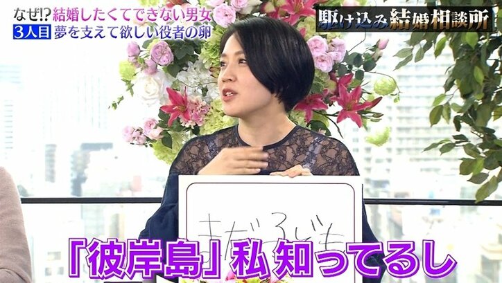 ヒモになりたい41歳“俳優志望”に厳しい声続出!「主役より難しい…」