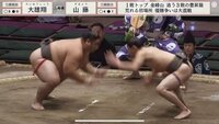 【映像】“極細”マッチョ力士が巨漢を瞬殺