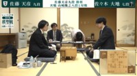【映像】佐藤天彦九段が決勝進出を決めた瞬間