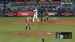 大谷翔平は上空何メートルまで打ち上げたの？夜空に消えかけた時速177.5キロ、角度43度“特大フライ”の行方