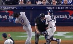 危ねえだろ！ 大谷翔平に“危険すぎるアクシデント”「どこ投げてんだよ！」 あわや死球をギリギリ“神回避”… ネット騒然