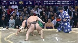 2大関敗れる波乱も、横綱白鵬は盤石の勝利 大岩戸「完全な作戦ミス」と妙義龍をバッサリ