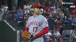 今どこから曲がってきた？大谷翔平、鬼滑りスイーパーに相手打者もびっくり顔で打席内フリーズ「これはえげつねえ」「あれはムリｗ」