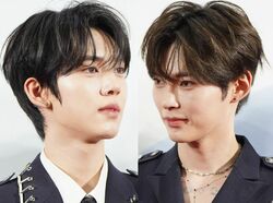 ハンビンとユジンのペアダンスに会場悲鳴！“全員がビジュ担”のZEROBASEONE、黒のきらびやかな衣装で圧巻パフォーマンス！「まじ王子様」「イケメンしかおらん」の声